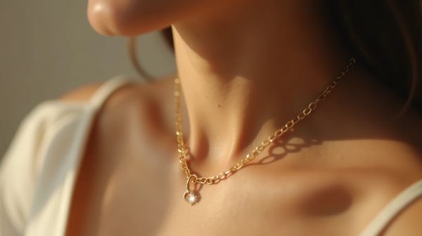 Collier porte-bague : garder son alliance près du cœur